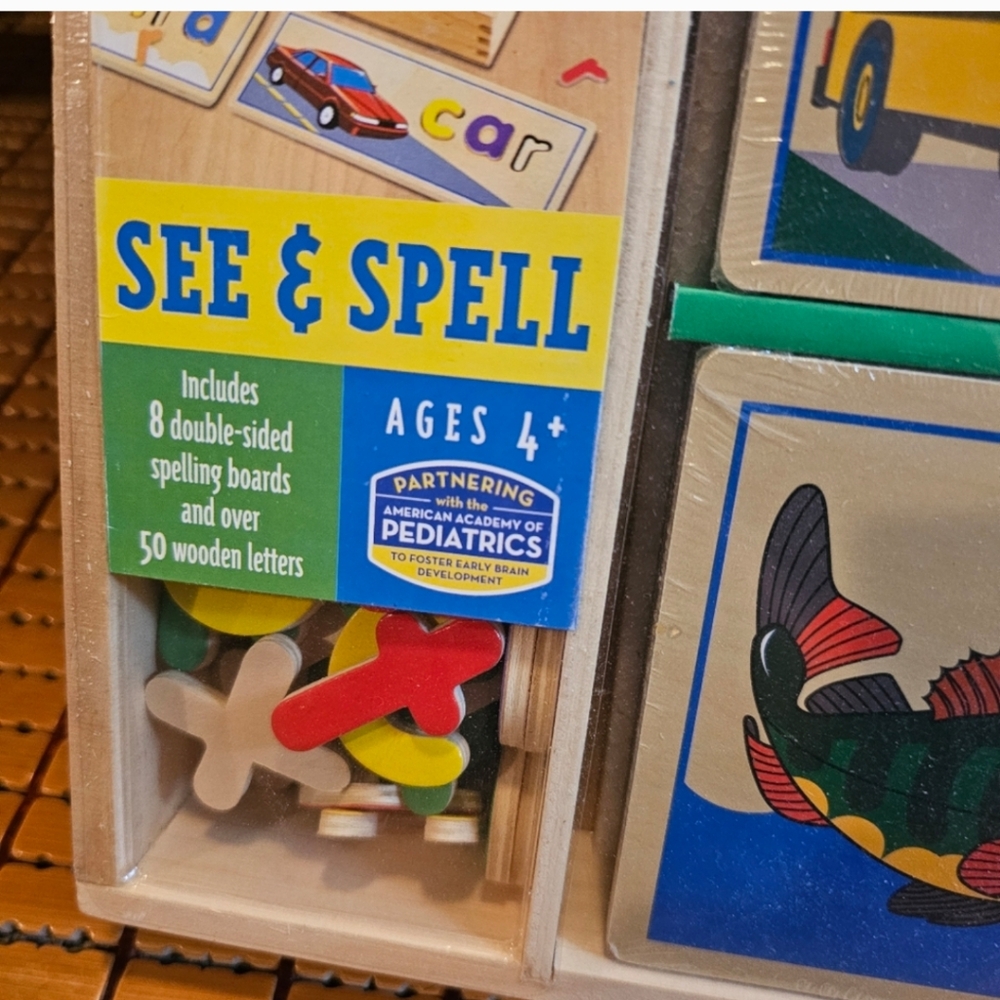 Melissa & Doug See & Spell, NWT - Picture 3 of 4